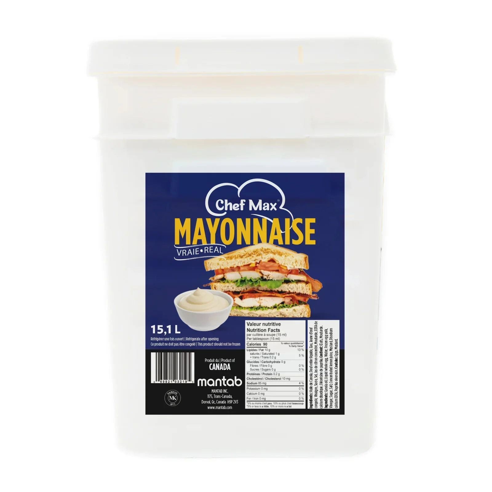 Chef Max- Mayonnaise -15L