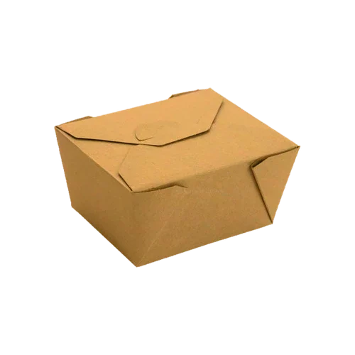 Kraft #1 4-Flap Container - 400Ct