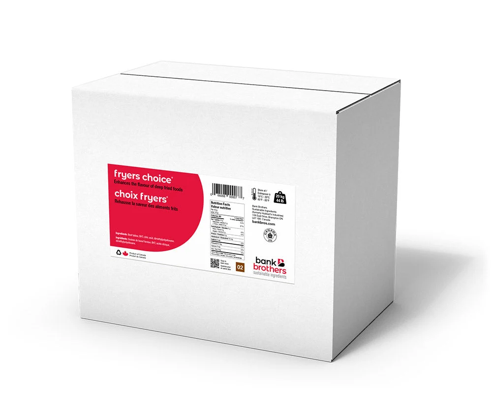 Bank Brothers - Fryers Choice Shortening Cube - 20Kg