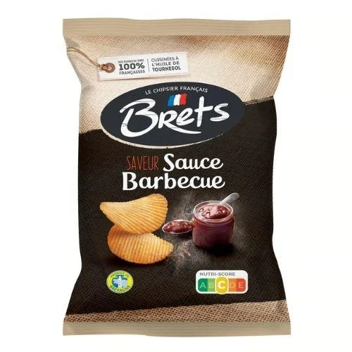 Brets Chips Barbecue Sauce Flavour 125 g