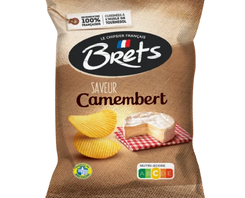 Brets Chips Camembert Cheese Flavour 125 g