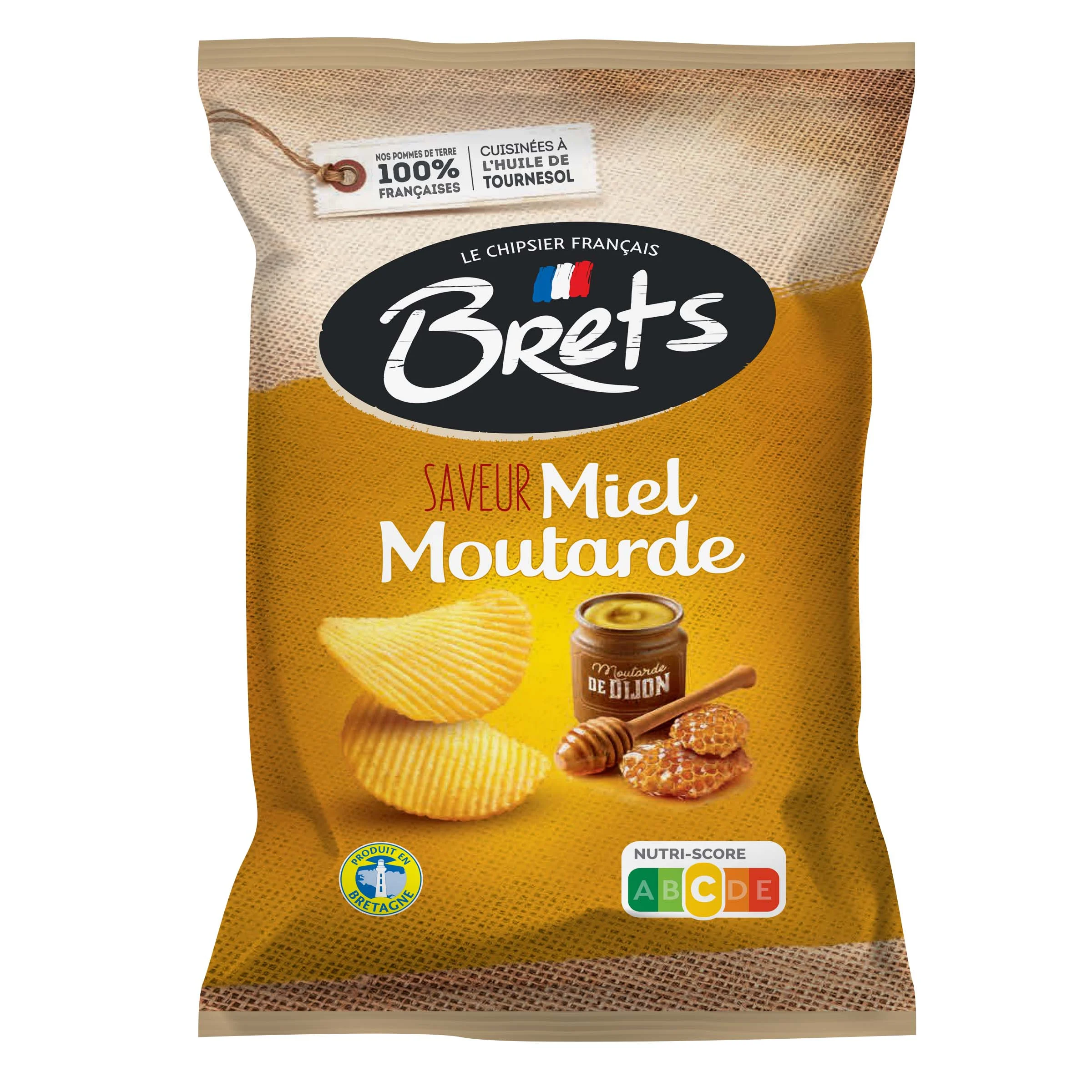 Brets Chips Honey Mustard Flavour 125 g