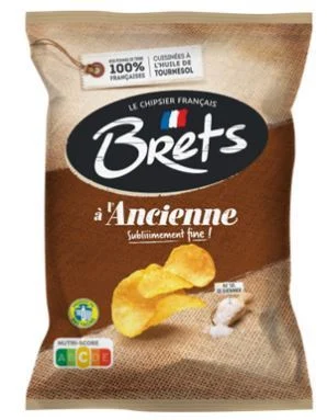 Brets Chips à L'Ancienne Guérande Salt Flavour 125 g