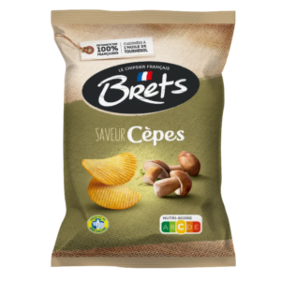 Brets Chips Porcini Mushrooms Flavour 125 g
