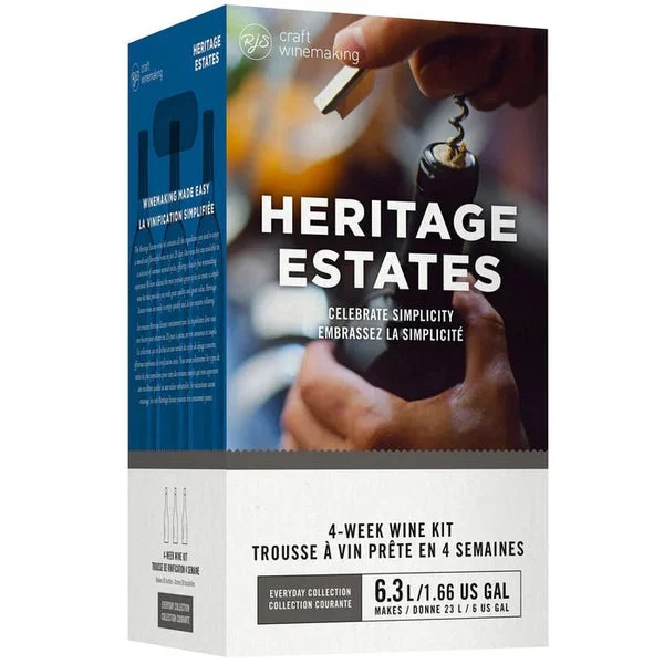 Cabernet Sauvignon 4 Week Wine Kit - Heritage Estates