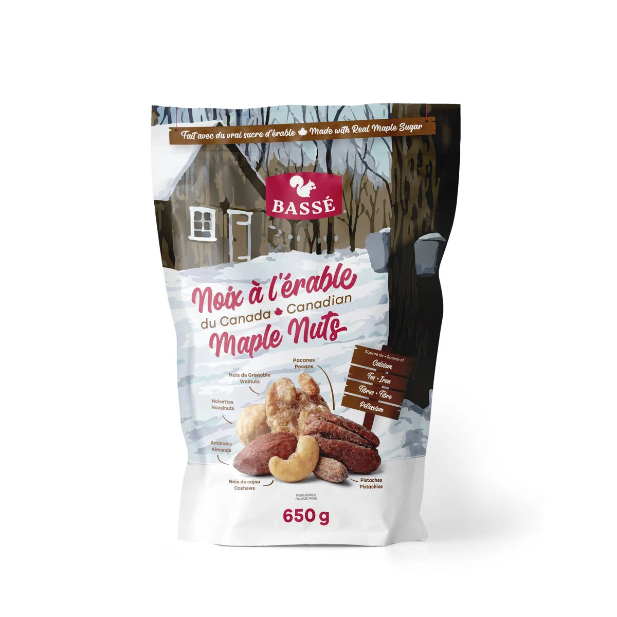 Canadian Maple Nut Mix (650g)
