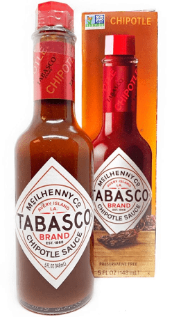 Chipotle Pepper Sauce- Hot Sauce - Tabasco - 12 x 142ml/Case