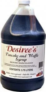 Desiree's Pancake and Waffle Syrup - Classic Maple Syrup - 4 x 3.7L/Case