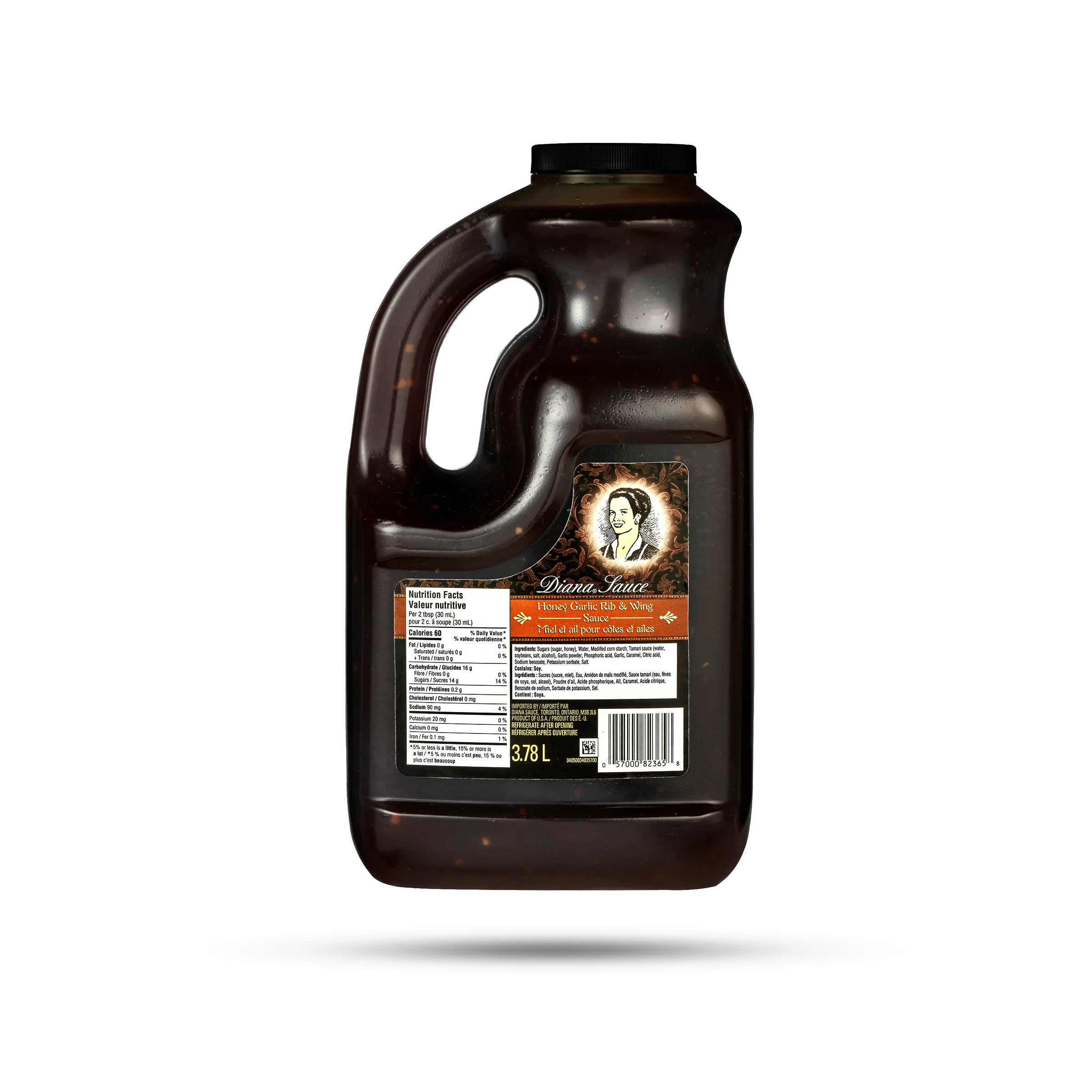 Diana - Honey Garlic Rib & Wing Sauce - 3.78L