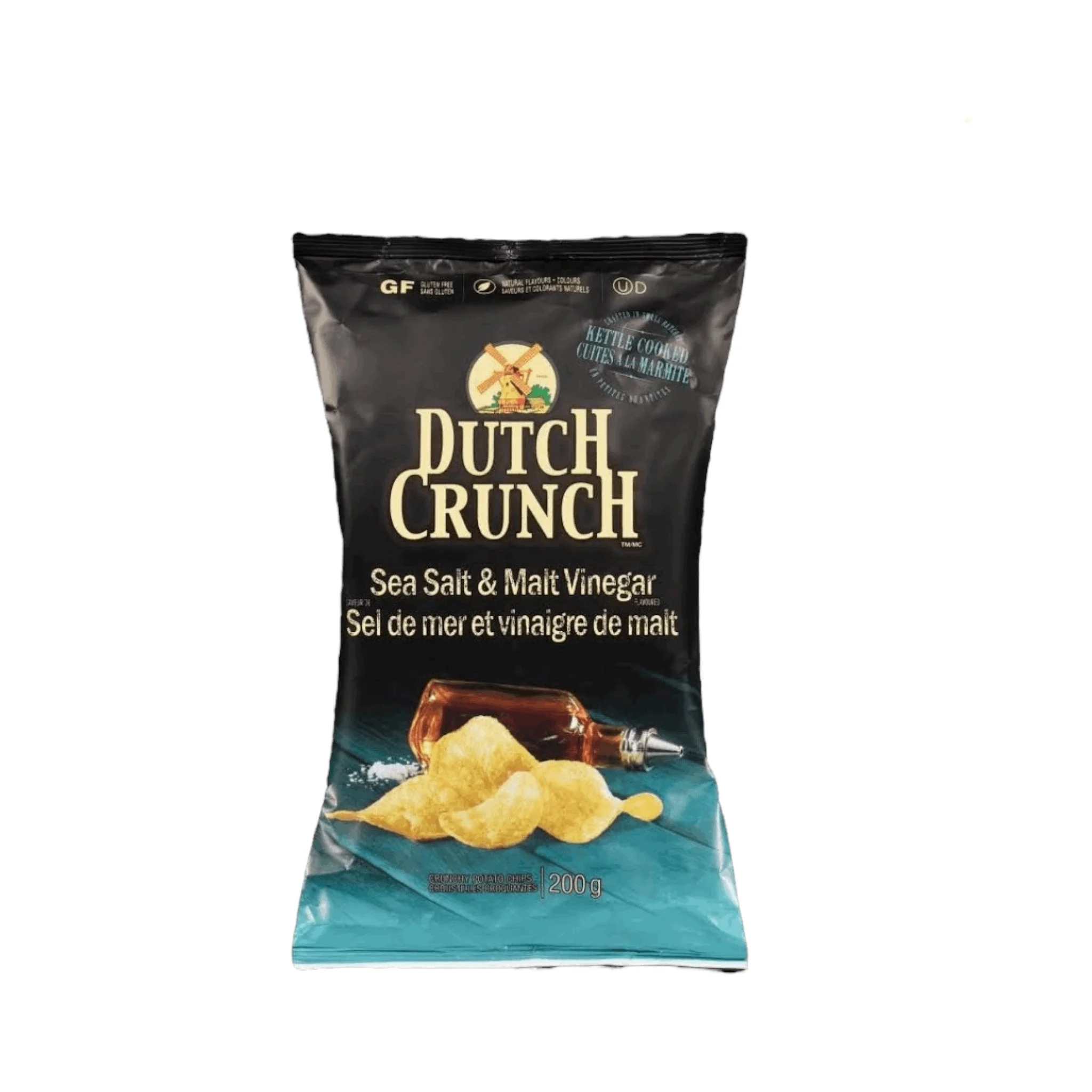 Dutch Crunch Sea Salt & Malt Vinegar 200g