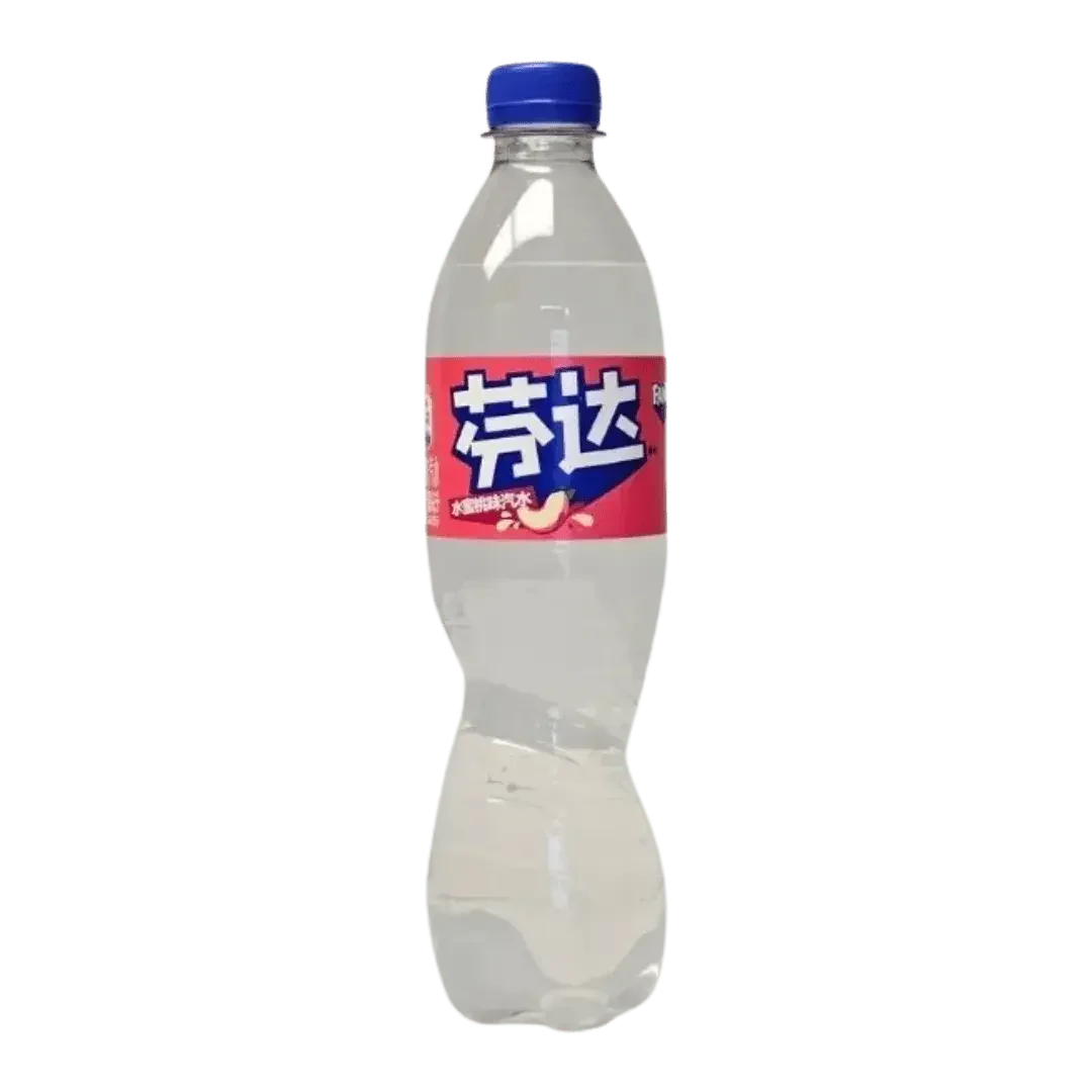 Fanta White Peach – Refreshing Peach-Flavored Soda 500mL Bottle (China)