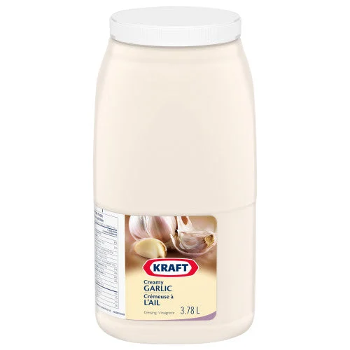 Garlic Creamy Dressing - Kraft - Foodservice - 2 x 3.78L/Case
