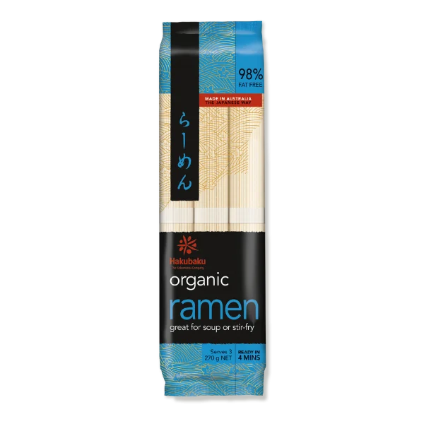 Hakubaku Organic Ramen Noodles, 269g
