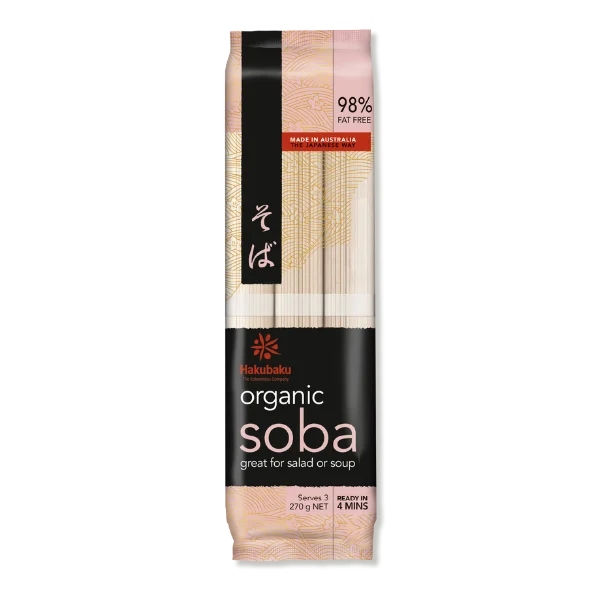 Hakubaku Organic Soba Noodles, 269g