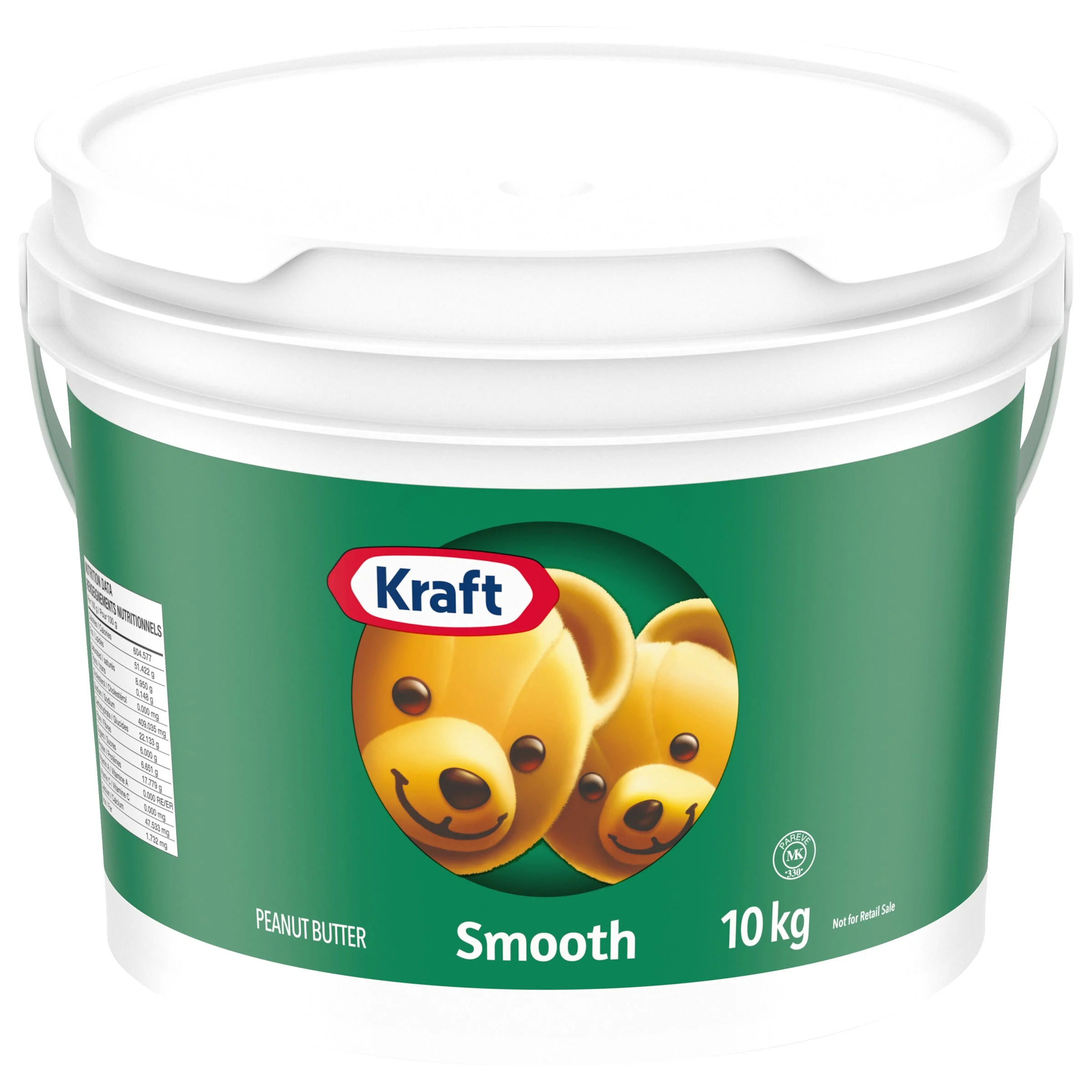 Kraft Peanut Butter - Foodservice -1 x 10 KG Pail