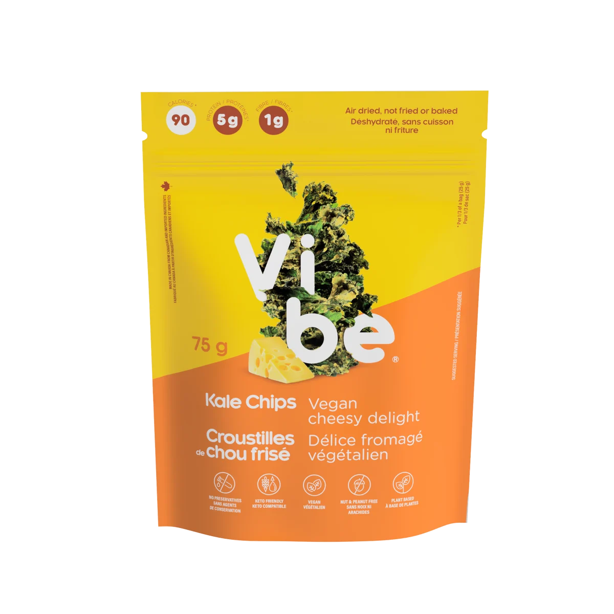 *New - Vibe Kale Chips – Vegan, Gluten-Free & Keto Snack