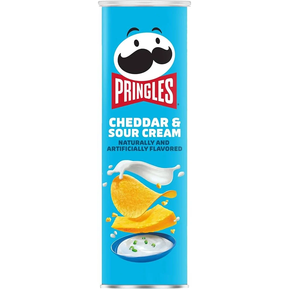 Pringles Cheddar & Sour Cream Chips 158 g