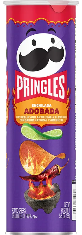 Pringles Enchilada Adobada Chips 158 g