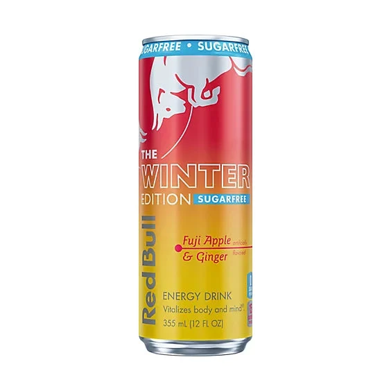 Red Bull Fuji Apple & Ginger SUGARFREE 355 mL