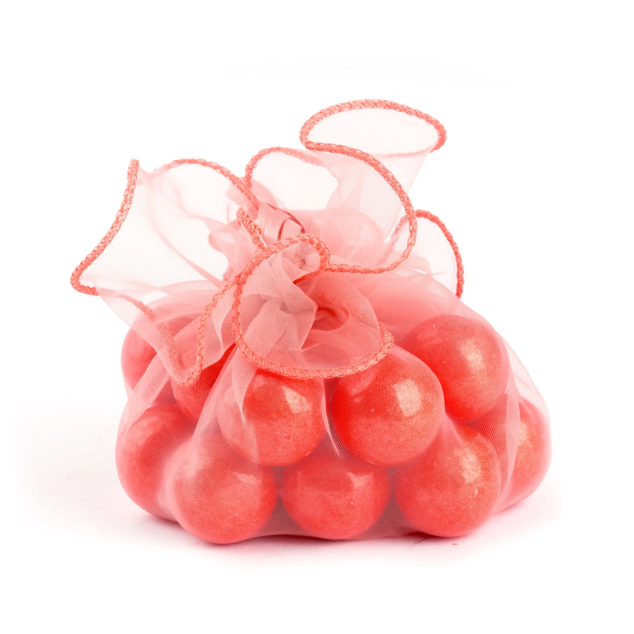 Red Organza Pouches 12 CT Bags