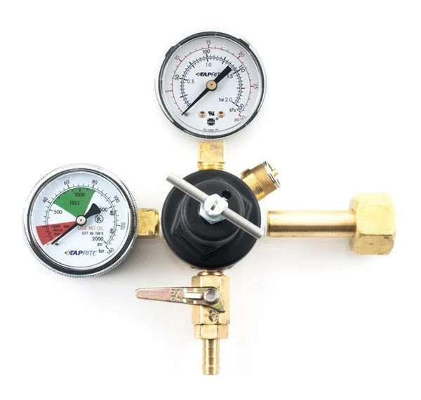Regulator CO2 - Taprite Dual Gauge 30PSI - 3741-BR-30MT