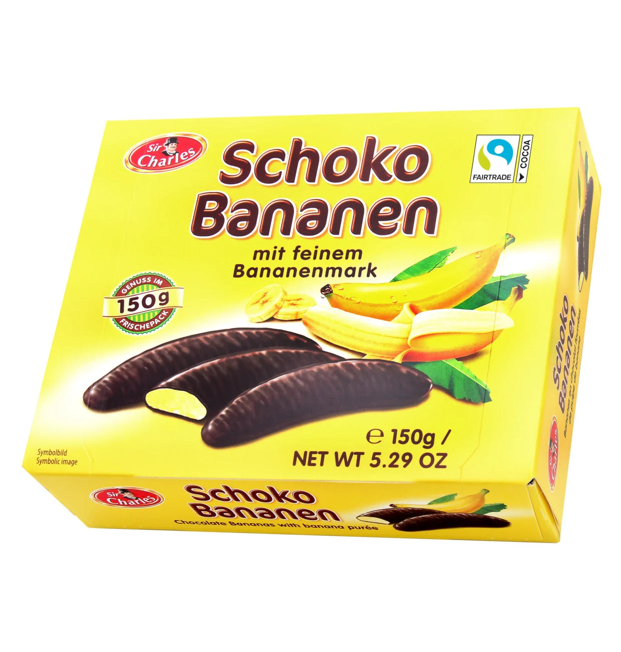 Sir Charles Schoko Bananen 150 g