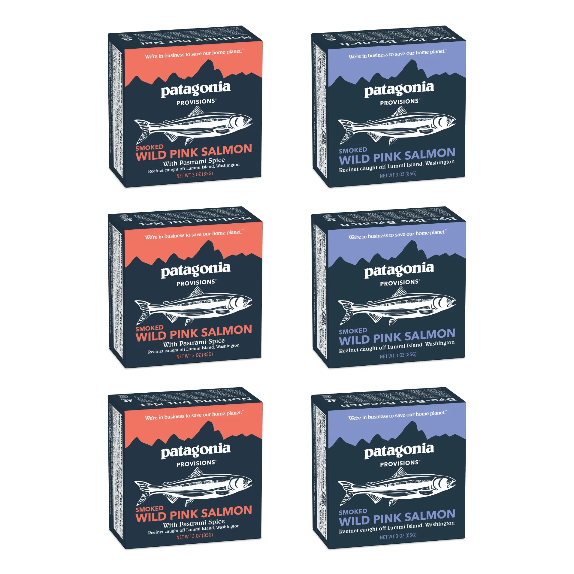 Smoked Wild Pink Salmon Variety Pack