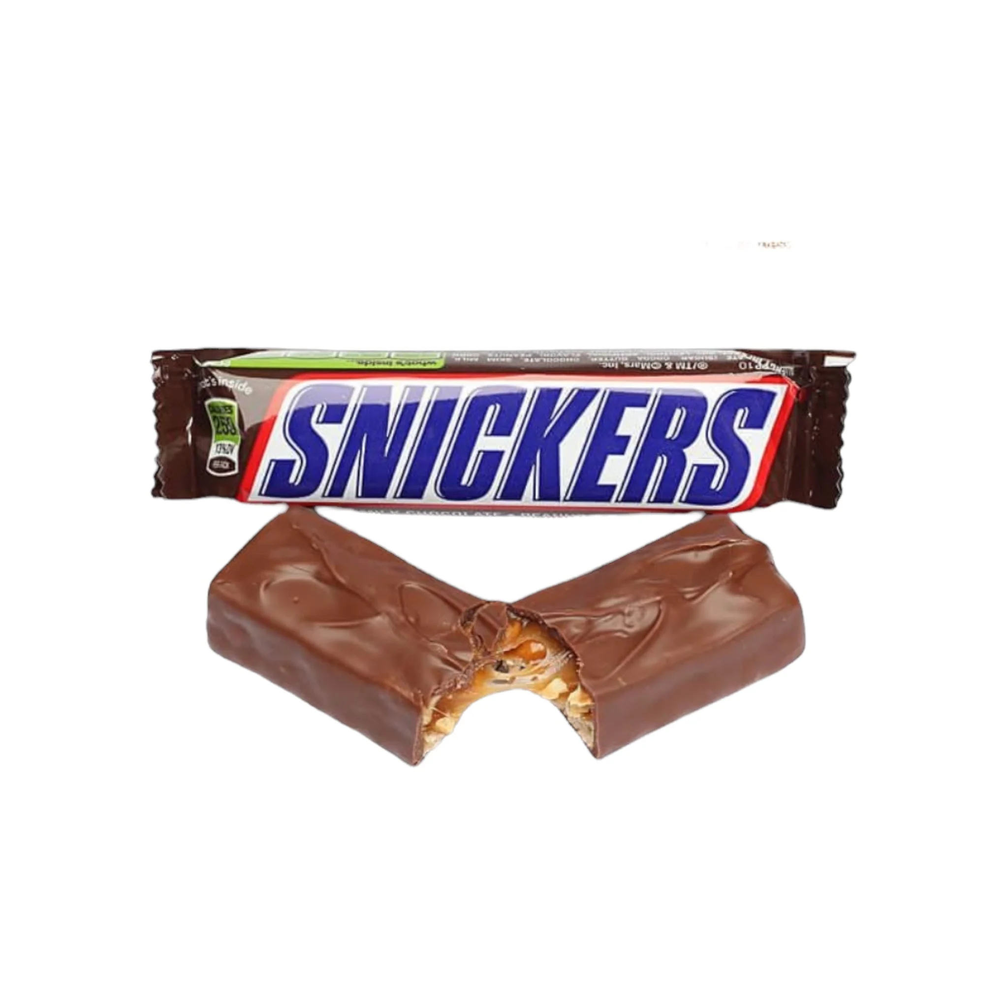 SNICKERS, Peanut Milk Chocolate Candy Bar, 52g