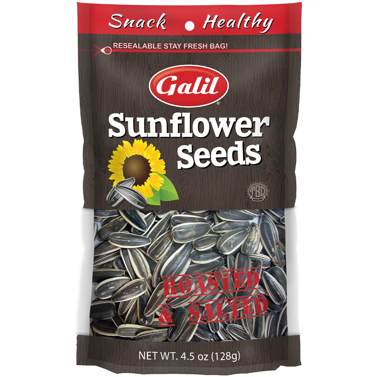 Sunflower Seeds | Roasted/Salted | 4.5 oz | Galil