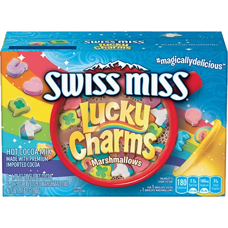 Swiss Miss Lucky Charms Marshmallows Hot Cocoa Mix 260 g