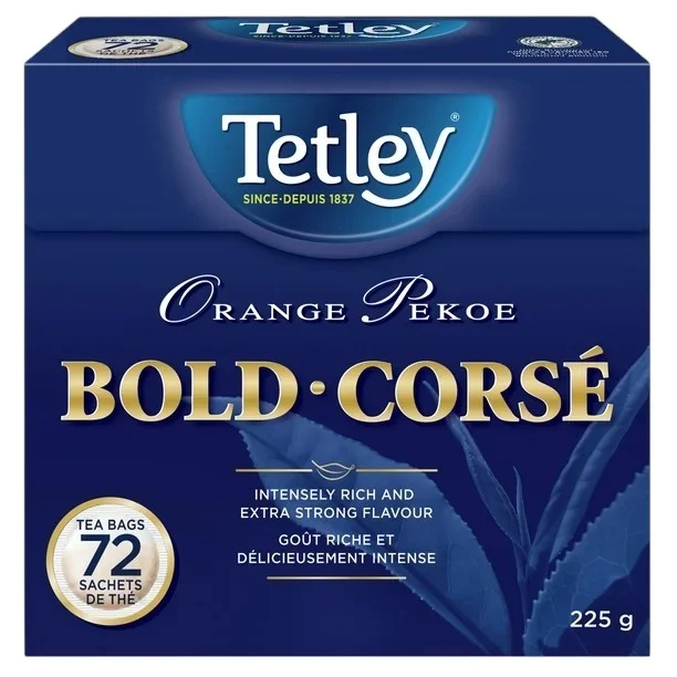 Tetley Orange Pekoe Bold Tea 225 gram