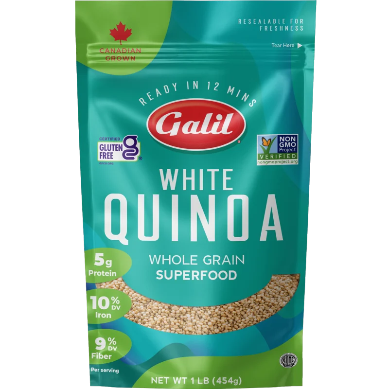 White Whole Grain Quinoa | 16 oz | Galil